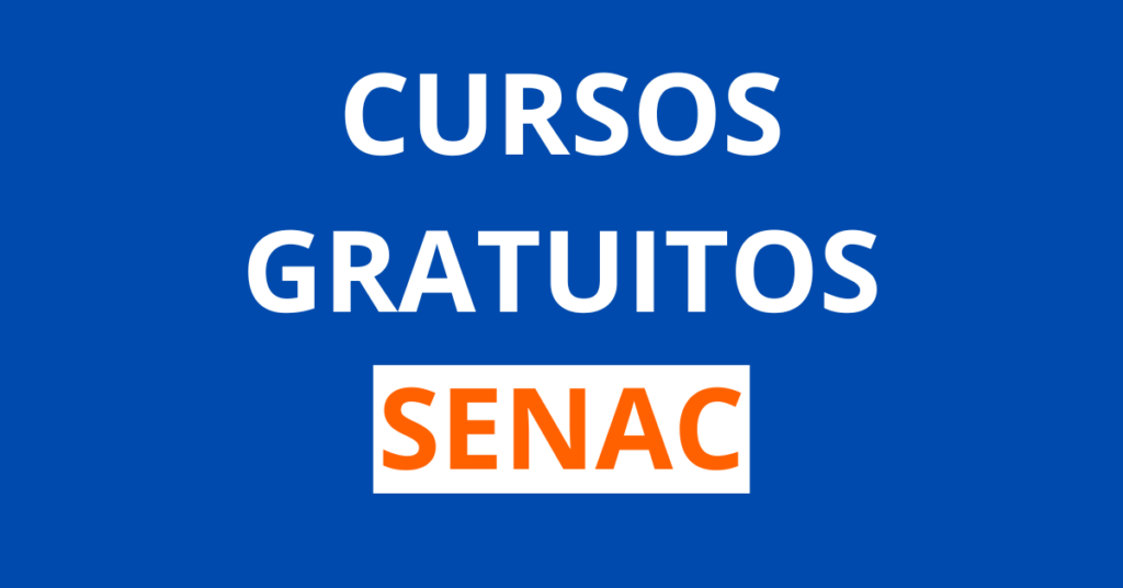 CURSOS GRATUITOS SENAC – LP