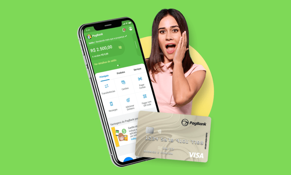 Conheça o Cartão da Conta Digital Pagbank! 